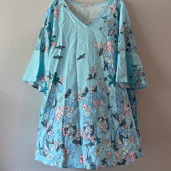 MISSLOOK Tops - Plus size FLORAL Blouse